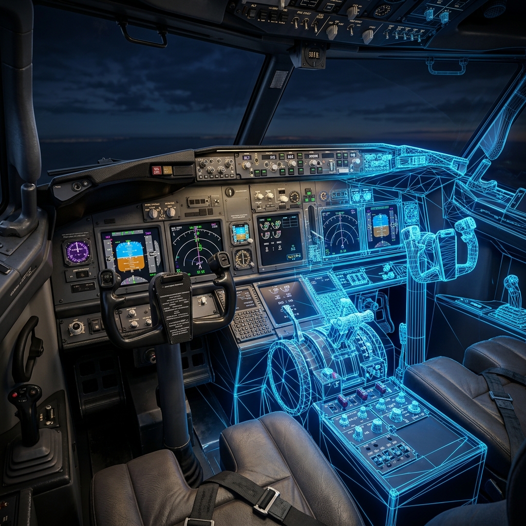 Beyond Marketing: High-Fidelity 3D Modeling for Industrial and Flight Simulation
