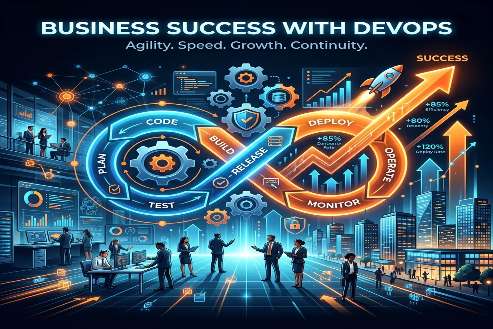 Enhance Business Efficiency with Expert DevOps Solutions visual