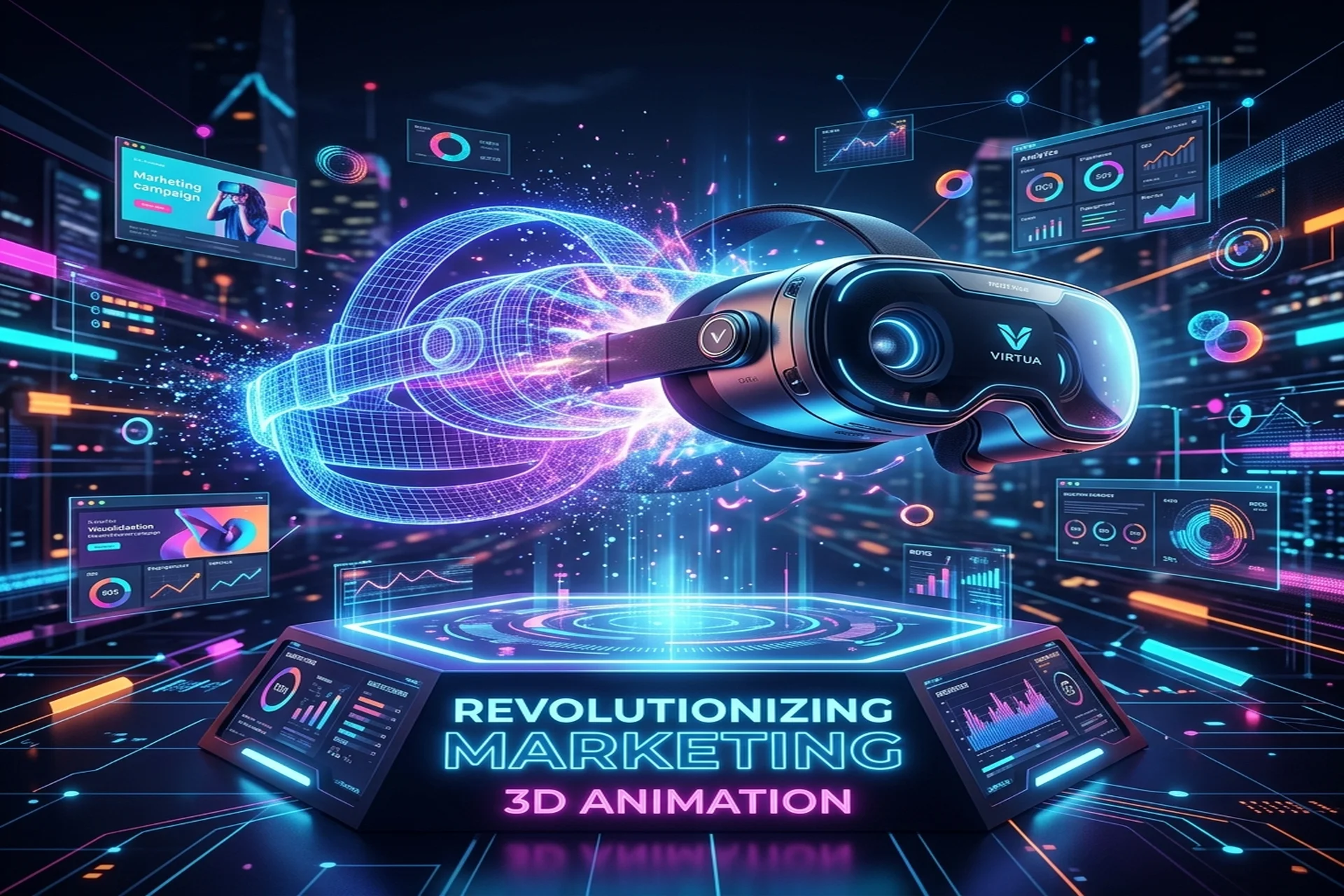 Revolutionizing Marketing with 3D Animation visual