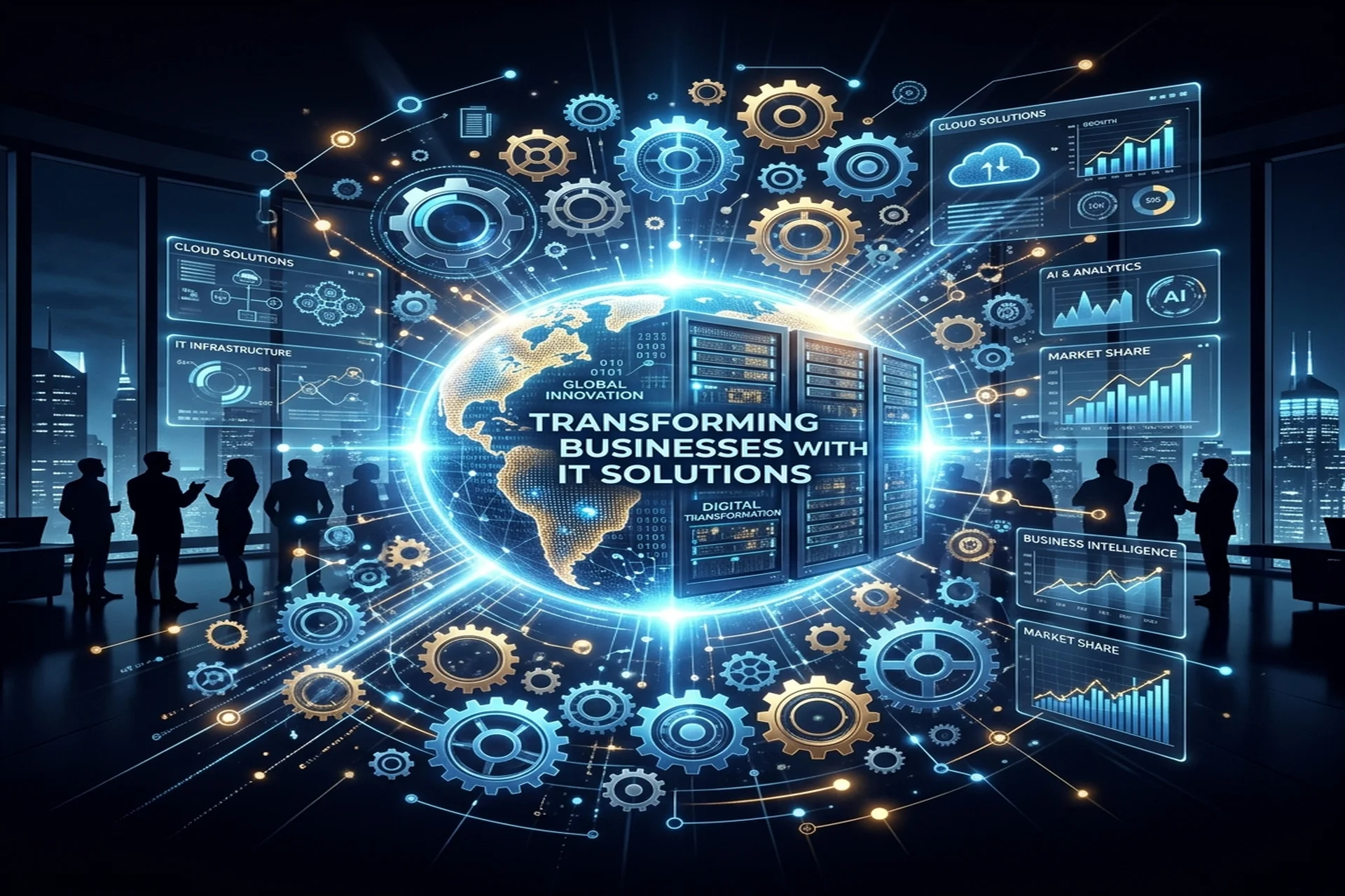 Transforming Businesses with Cutting-Edge IT Solutions visual