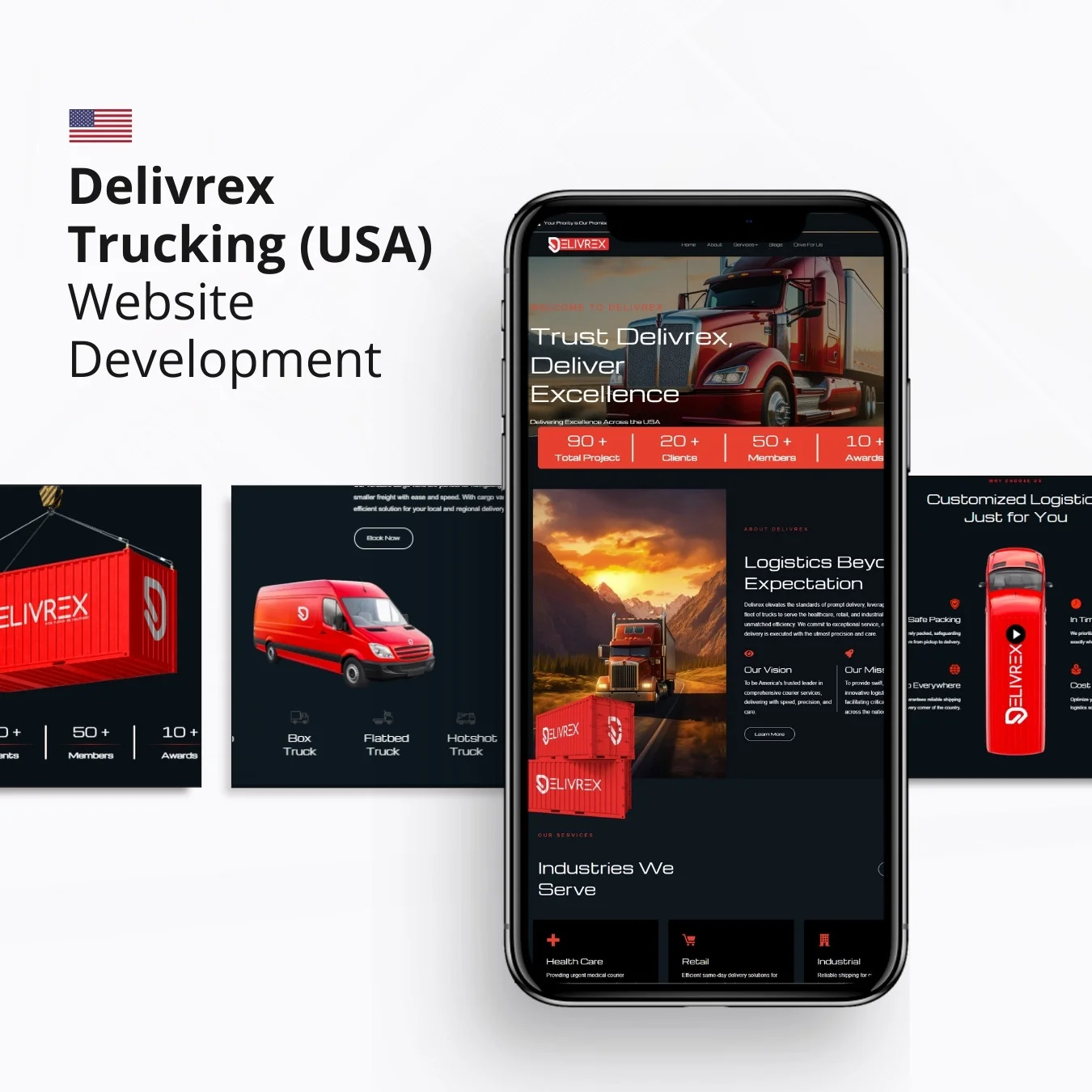 Delivrex Web Project Screenshot