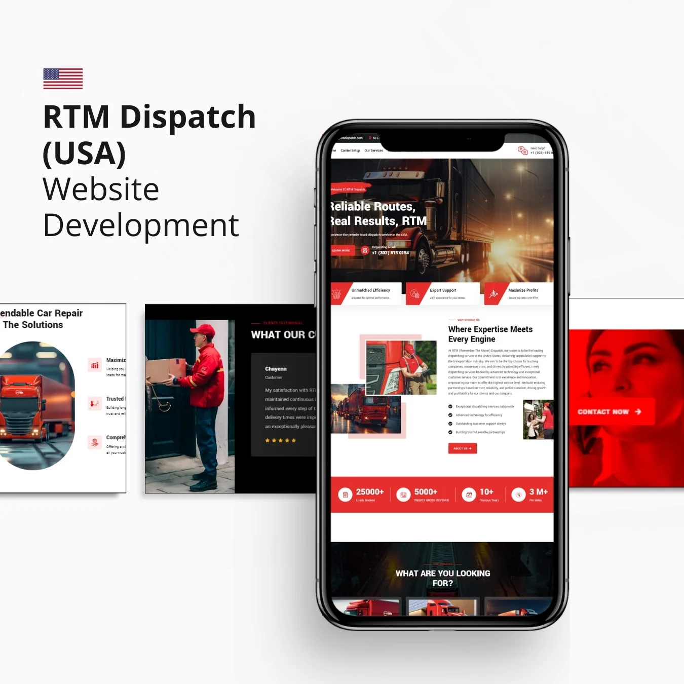 RTM Dispatch Web Project Screenshot