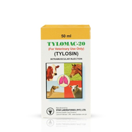 Tylomac-20 Injection - Veterinary Injectables by Star Laboratories